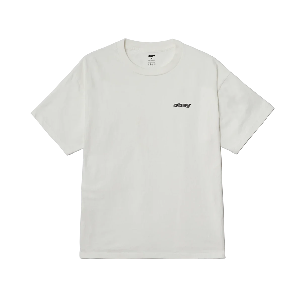 Obey Diffusion Pigment Vintage White Tee