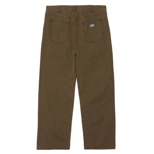 Obey Bigwig Baggy Denim Wren Faded Wash