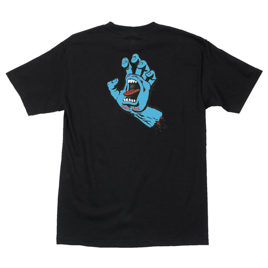 Santa Cruz Screaming Hand Short Sleeve T-Shirt Black