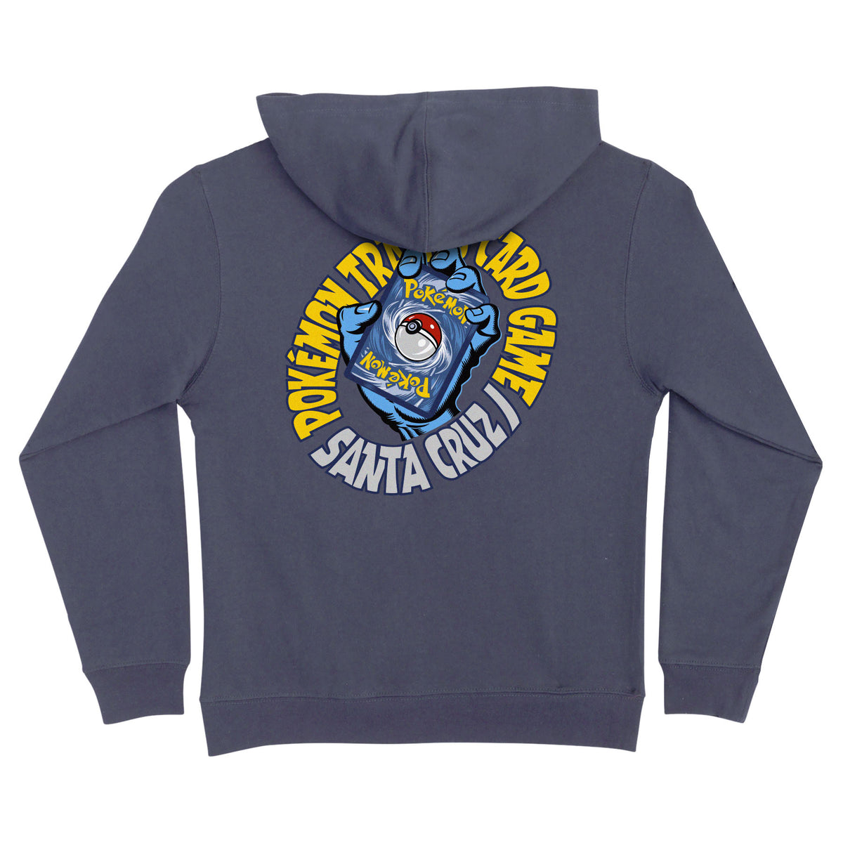 Santa Cruz x Pokemon Youth Hooded Midweight Sweatshirt Storm Blue