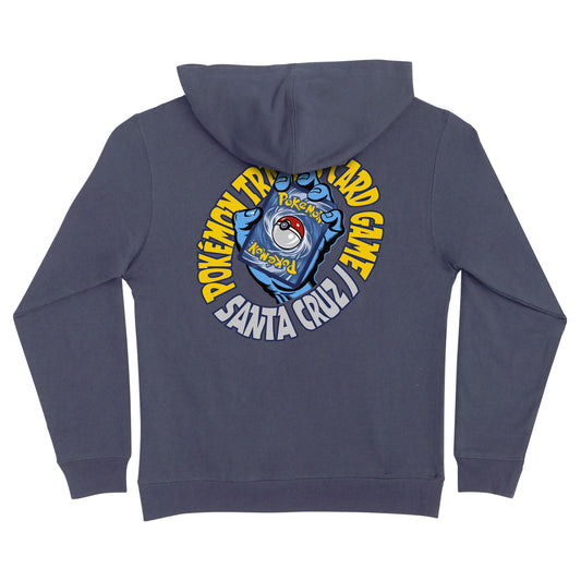 Santa Cruz x Pokemon Youth Hooded Midweight Sweatshirt Storm Blue
