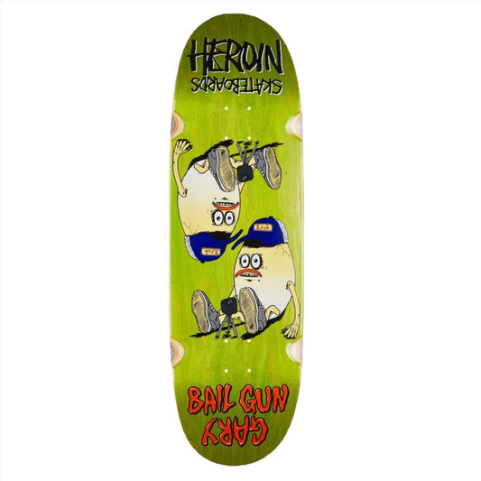 Heroin Skateboards BailGun Gary Deck 9.75
