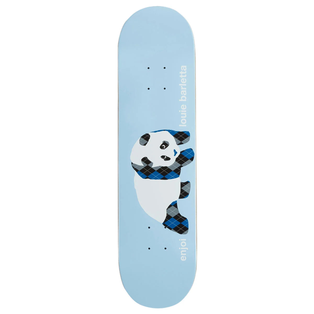 Enjoi Louie Barletta Argyle Panda 8.5 Deck