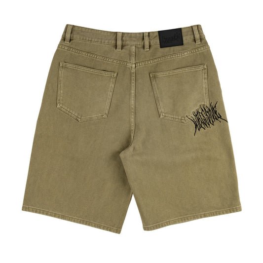 Welcome Chasm Baggy Denim Short Cedar