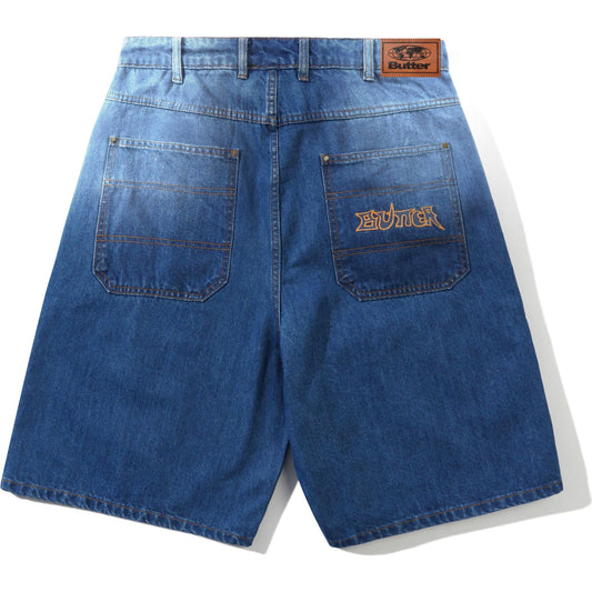 Butter Goods Encounter Washed Denim Shorts