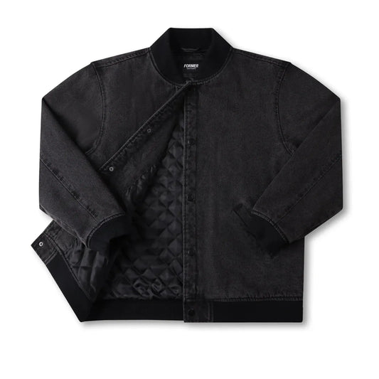 Former AG Varsity Jacket Denim