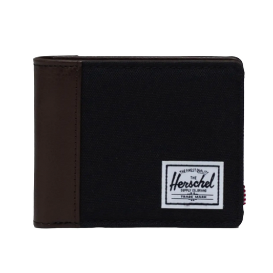 Herschel Hank Wallet Black Chicory Coffee