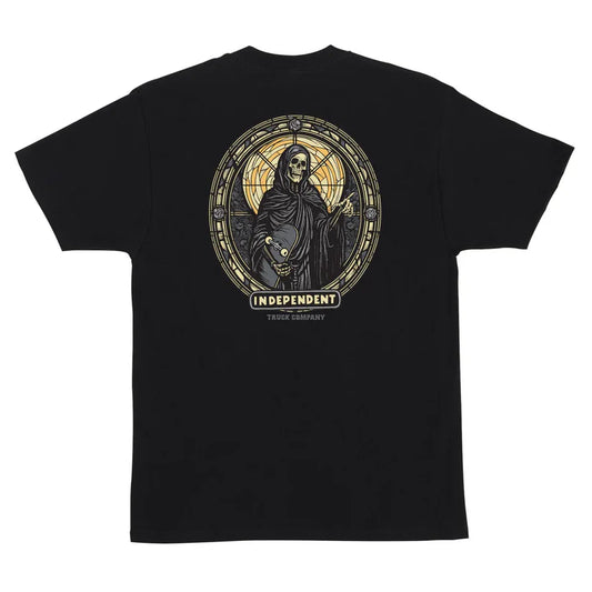 Independent ITC Stained S/S Heavyweight Tee Black