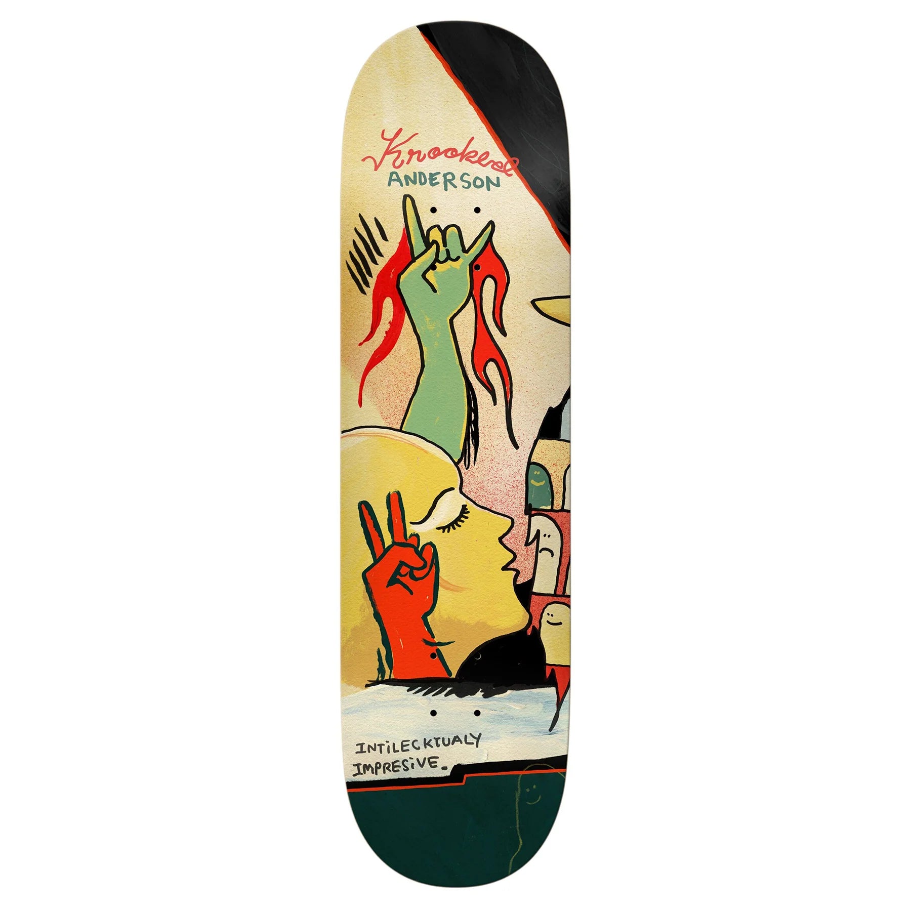 Krooked Mike Anderson Three Star Deck 8.38 – Brooklyn Projects