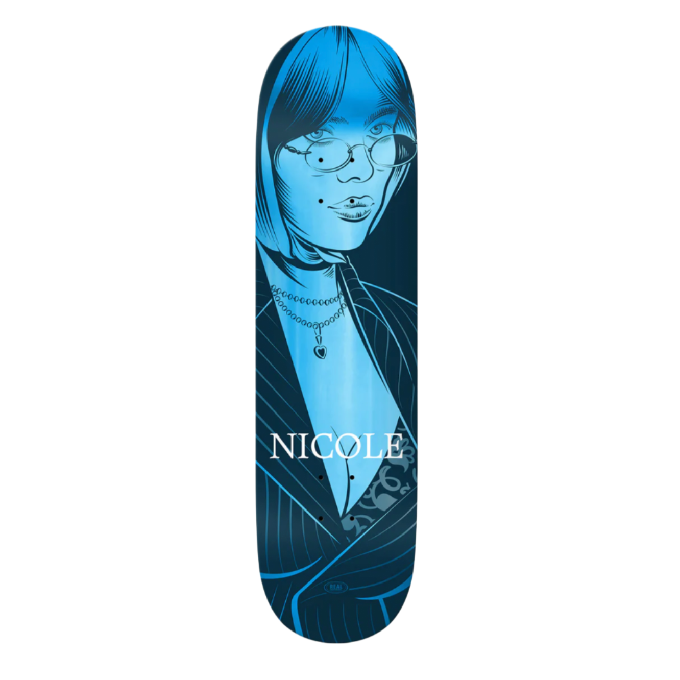 Real Nicole Hause Crush Twin Nose Deck 8.25