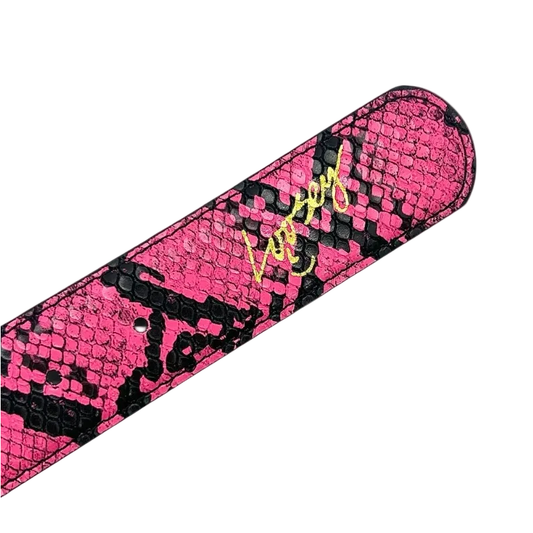 loosey Loves You Pink Slither Belt