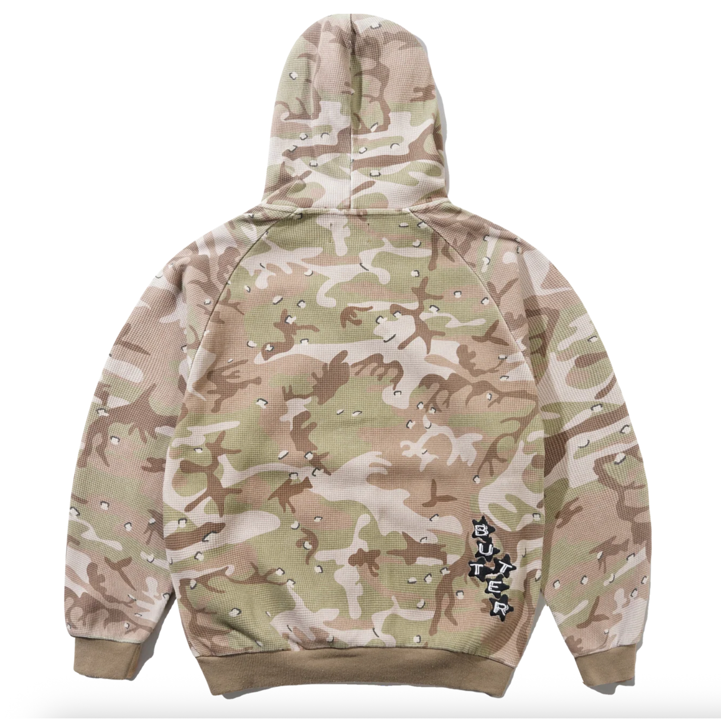 Butter Goods Stars Waffle Zip-Thru Hoodie