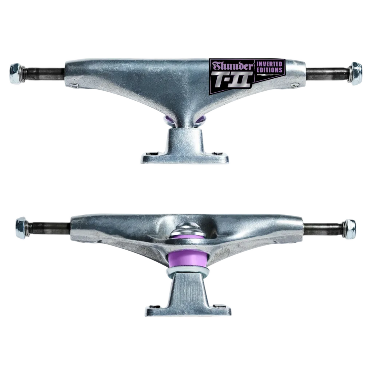 Thunder Skateboard Trucks T-II Team Inverted Edition Silver