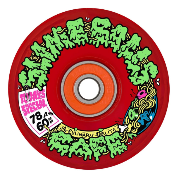 Slime Ball Cafe Light Ups 78A 60mm Wheels