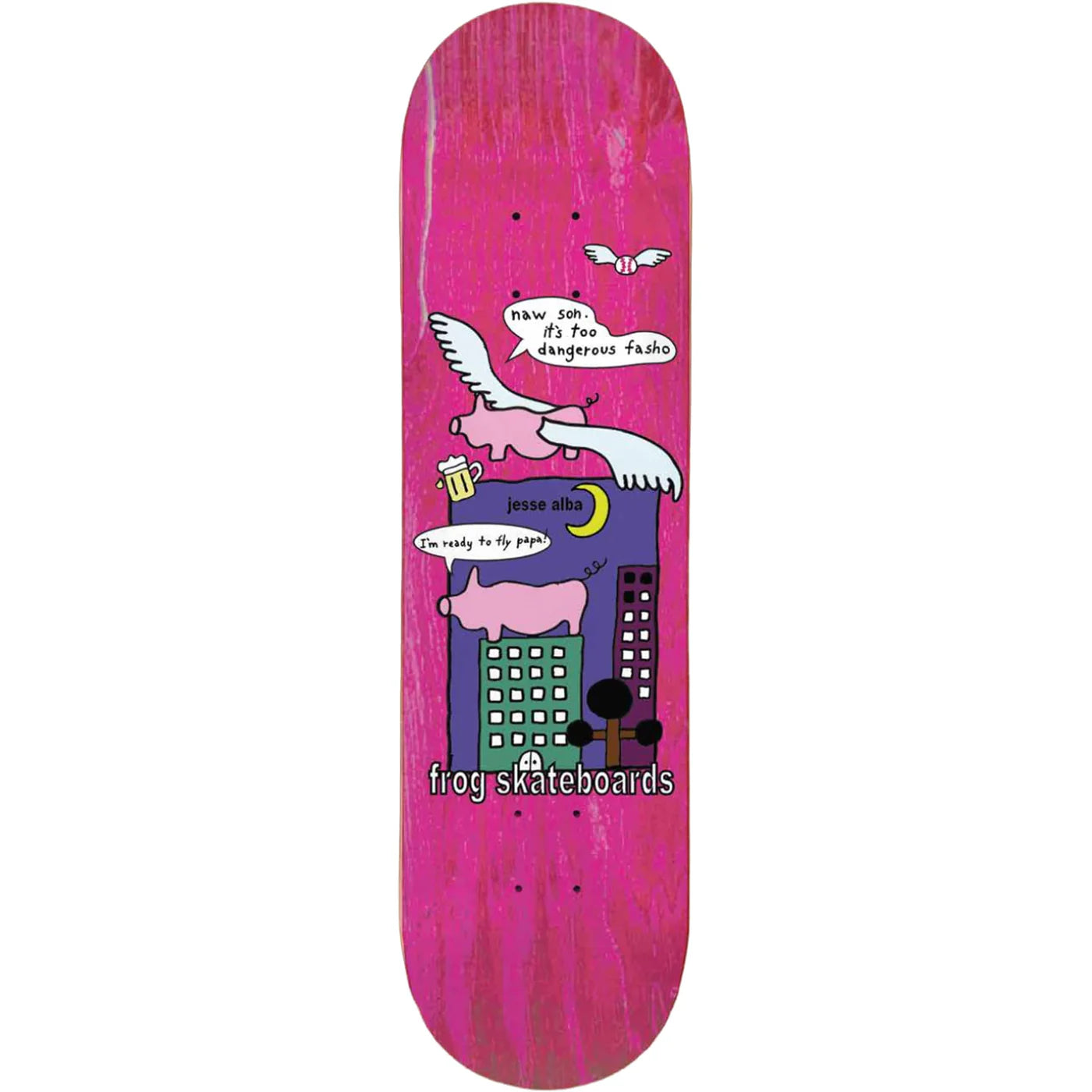 Frog Papa Knows Best Jesse Alba Deck