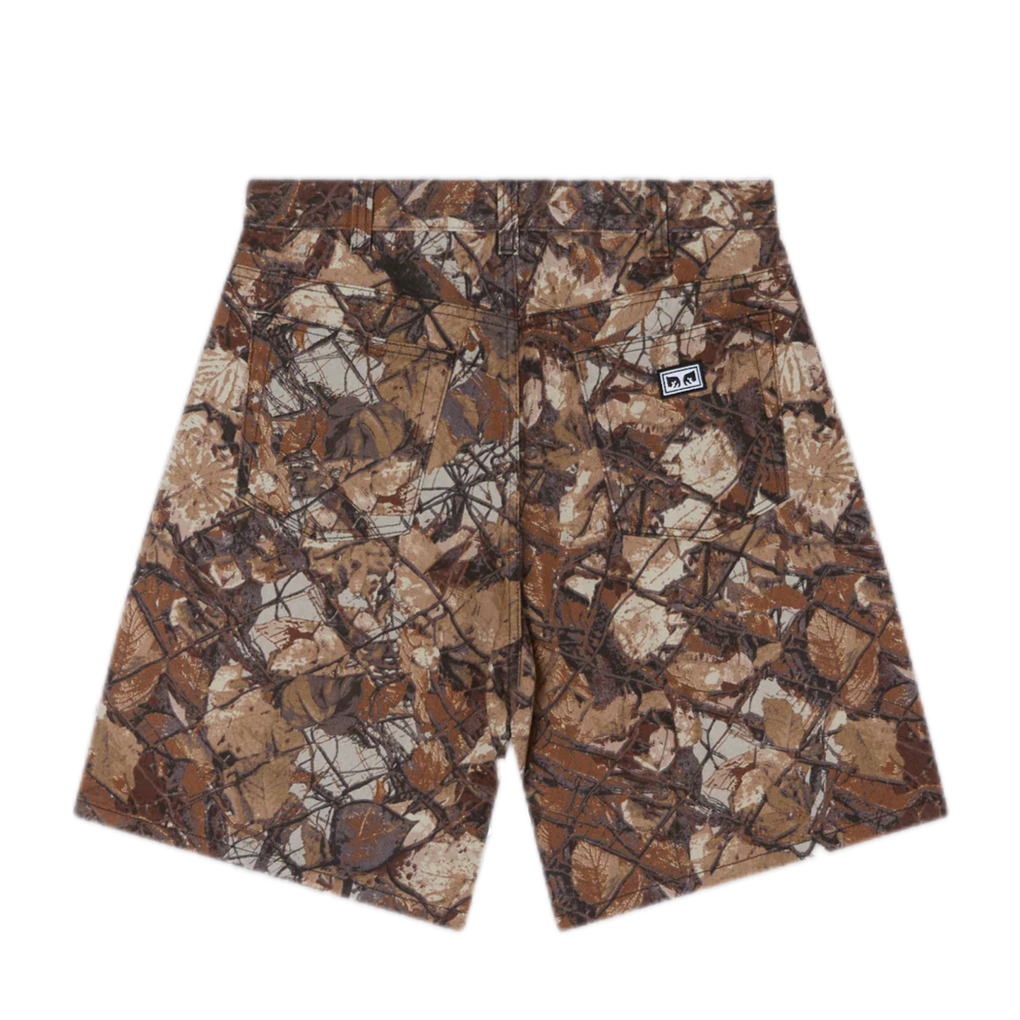 Obey Bigwig Baggy Denim Short Camo