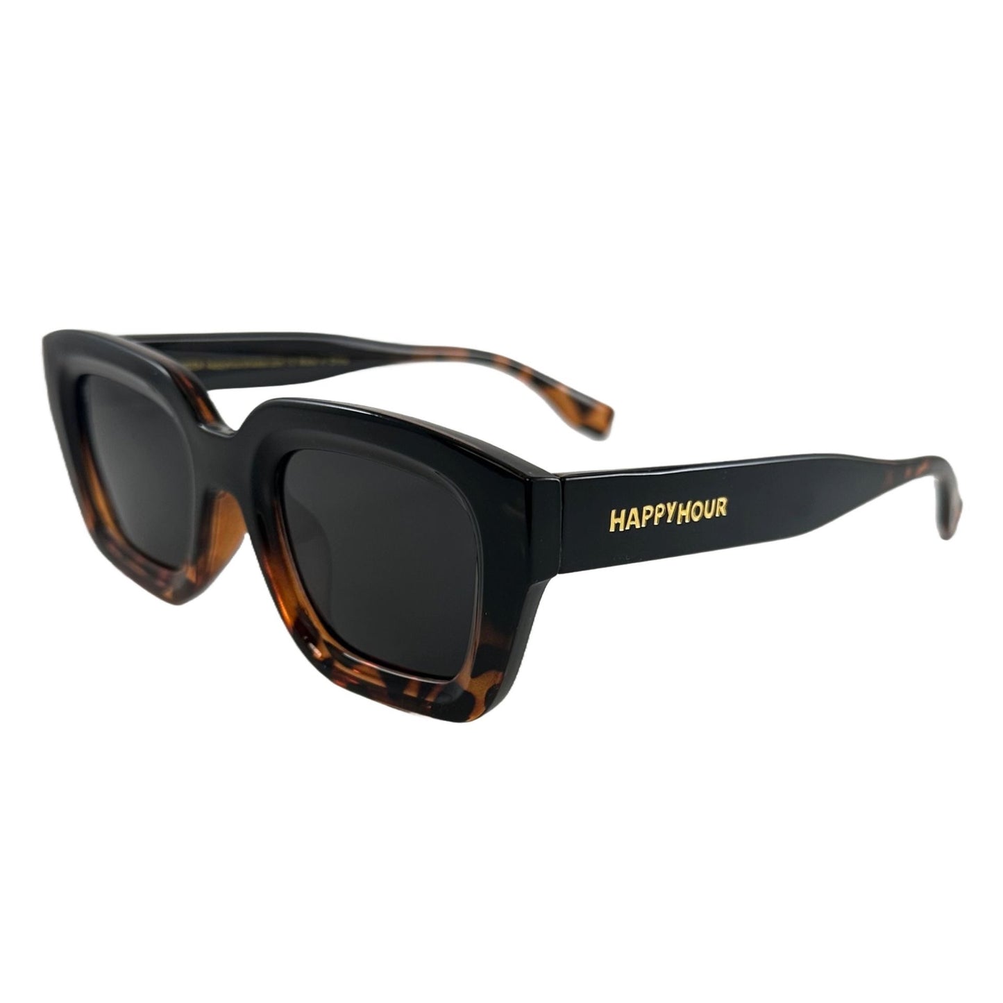 Camden Black Tort Fade Polarized