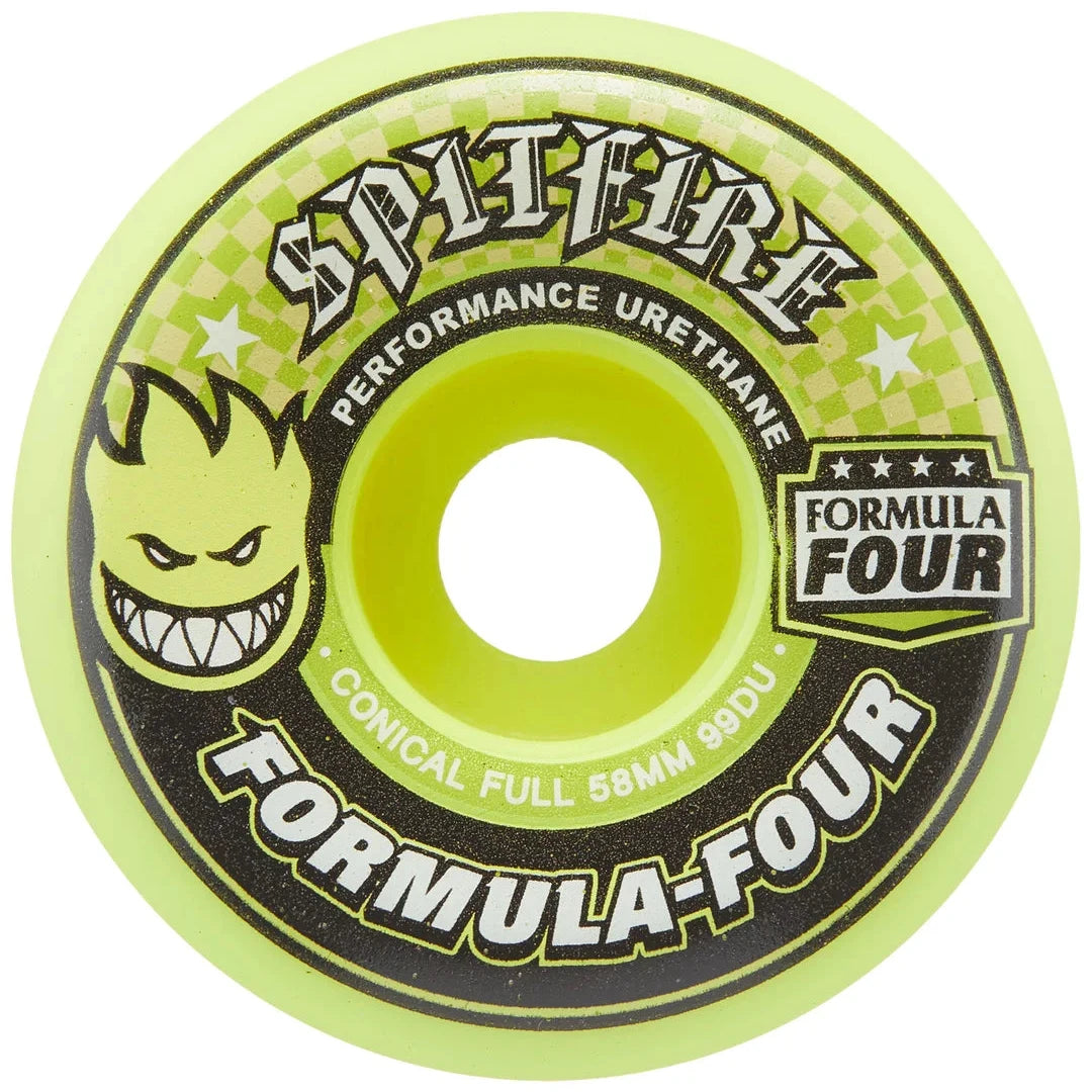 Spitfire F4 Conical Full Colored 99a Wheels