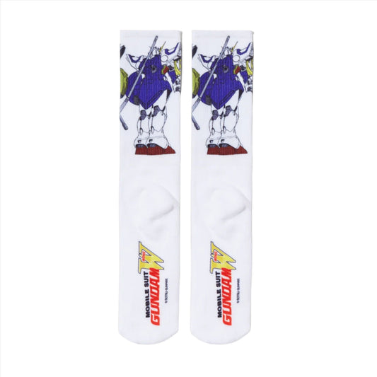 Huf Gundam Shenlong Crew Sock White