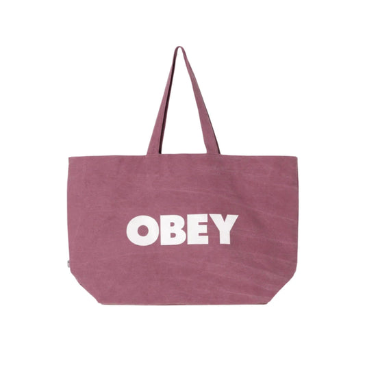 Obey pigment dyed tote bag