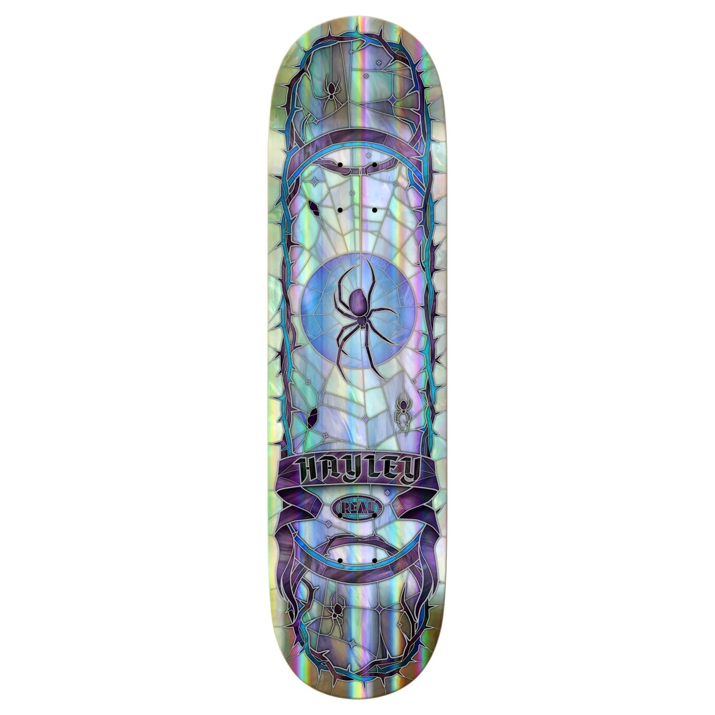 Real Hayley Cathedral Holographic Deck 8.06