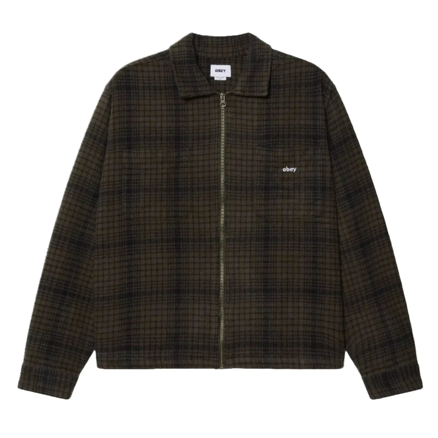 Obey Parker Zip Shirt Jacket