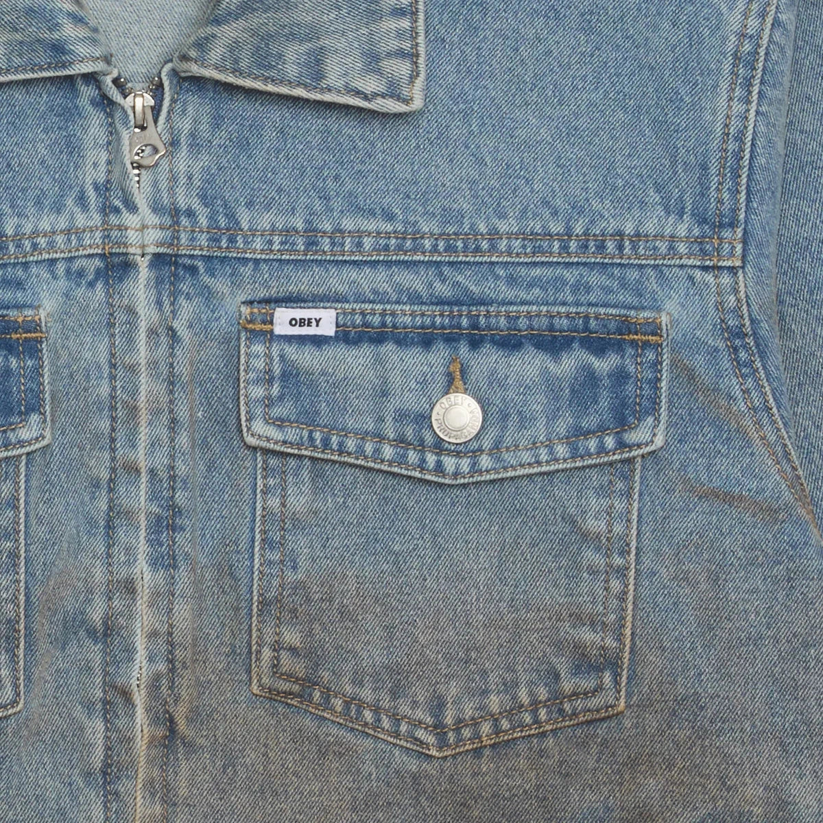 Obey Base Trucker Jacket