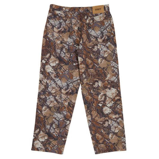 Obey Classic Baggy Denim Fence Camo Multi