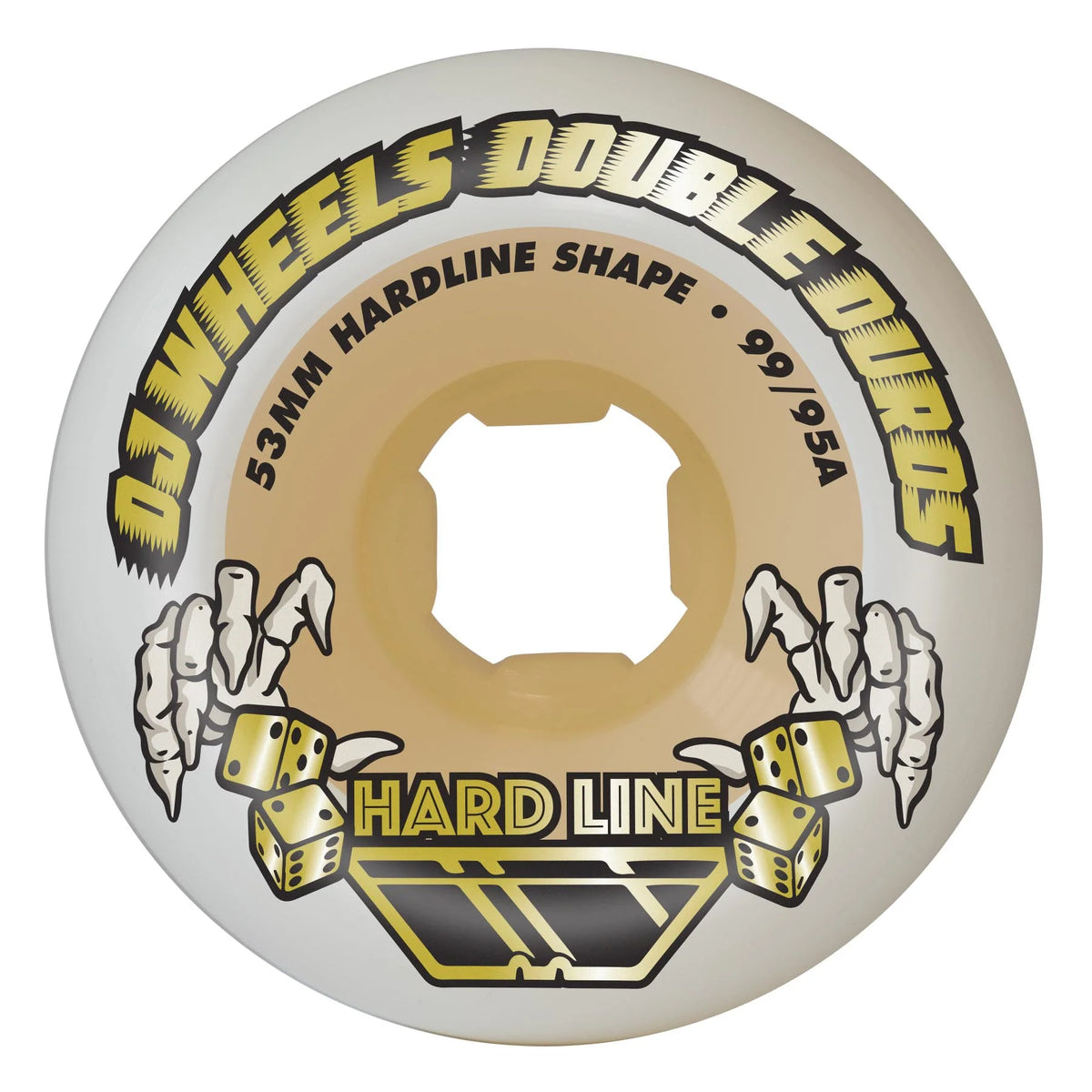 Oj 99a/95a Double Duro White Hardline 53mm