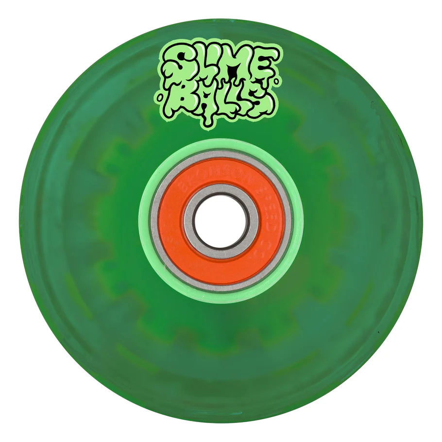 Slime Balls Wheels Accelerator Light Ups OG Slime Transparent Green 78a