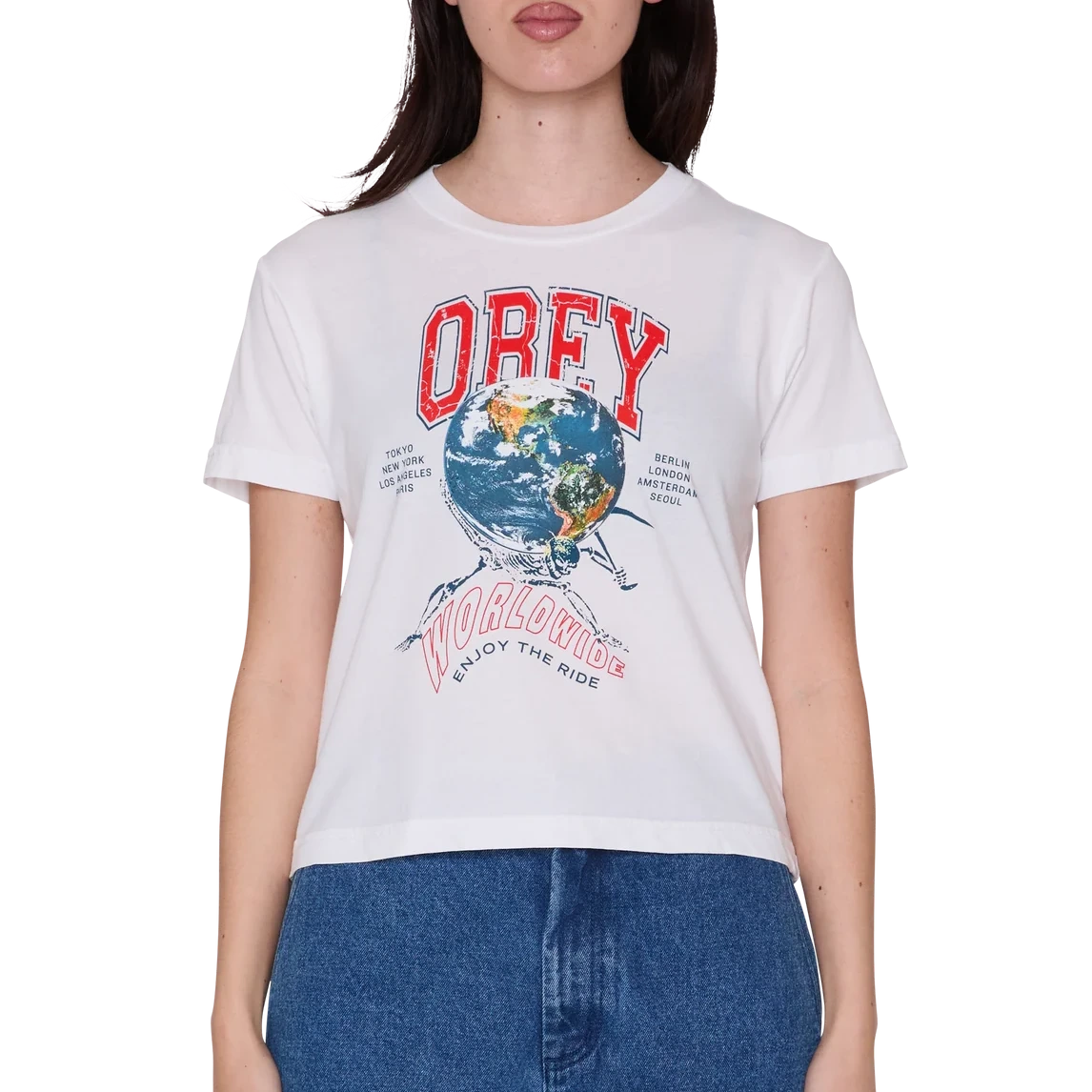 Obey Enjoy The Ride Kaia Tee