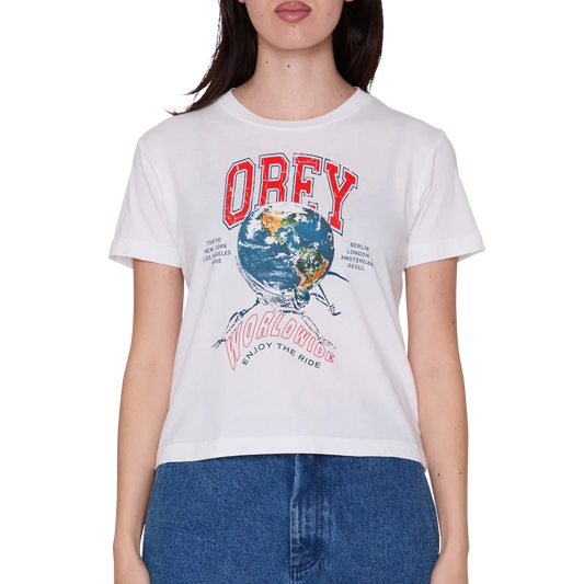 Obey Enjoy The Ride Kaia Tee