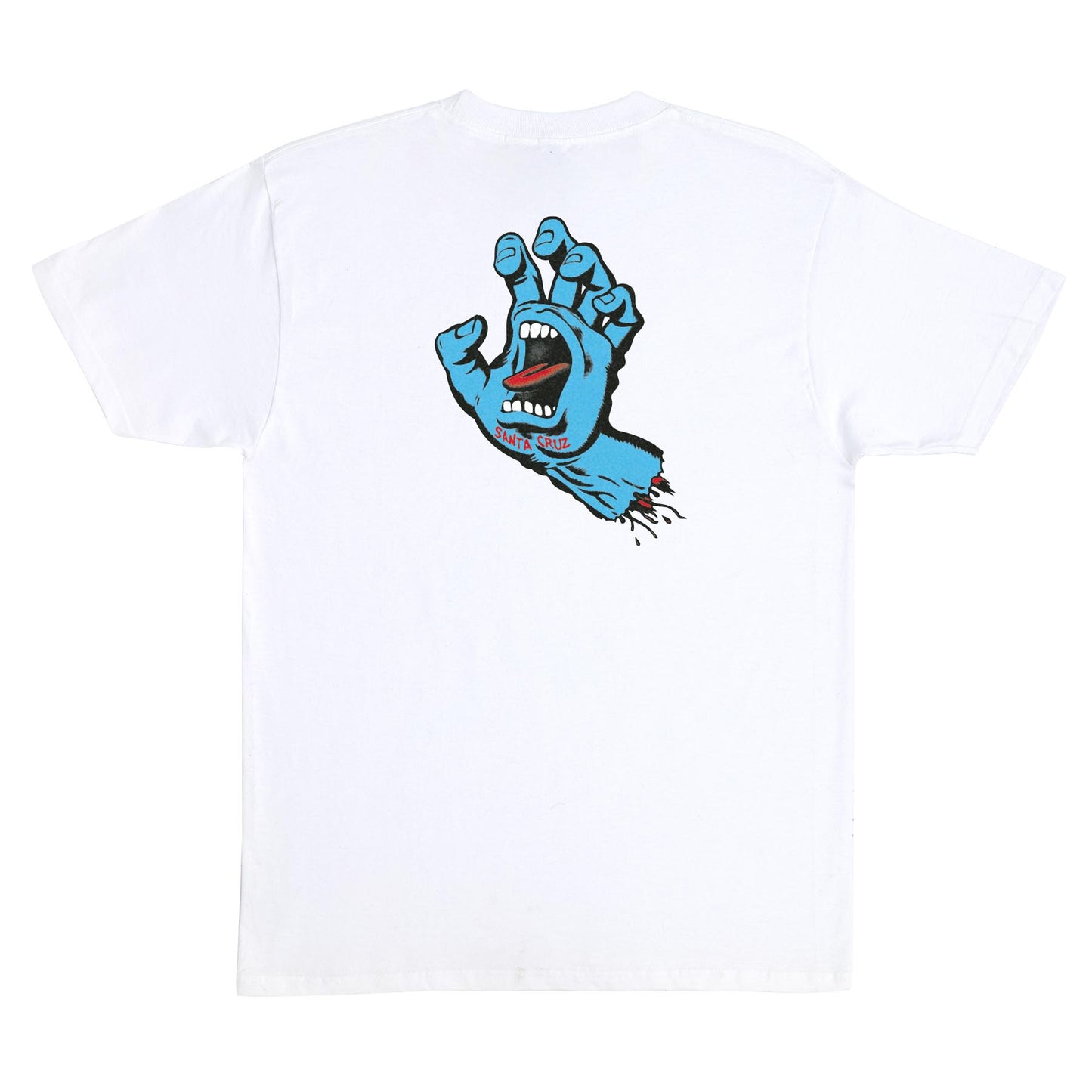 Santa Cruz Screaming Hand Short Sleeve T-Shirt White