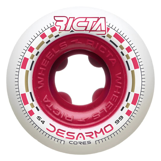 Ricta Desarmo Cores White Round 99a 55mm Wheels