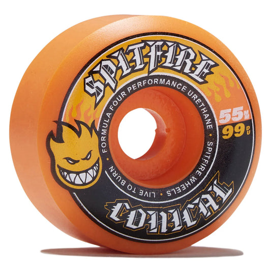Spitfire F4 99D 55MM Team Conical Orange