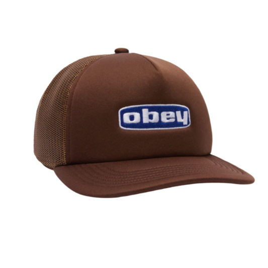 Obey Indirect Trucker Dark Brown