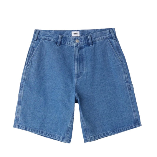 Obey- BigWig Denim Carpenter Short Light Indigo