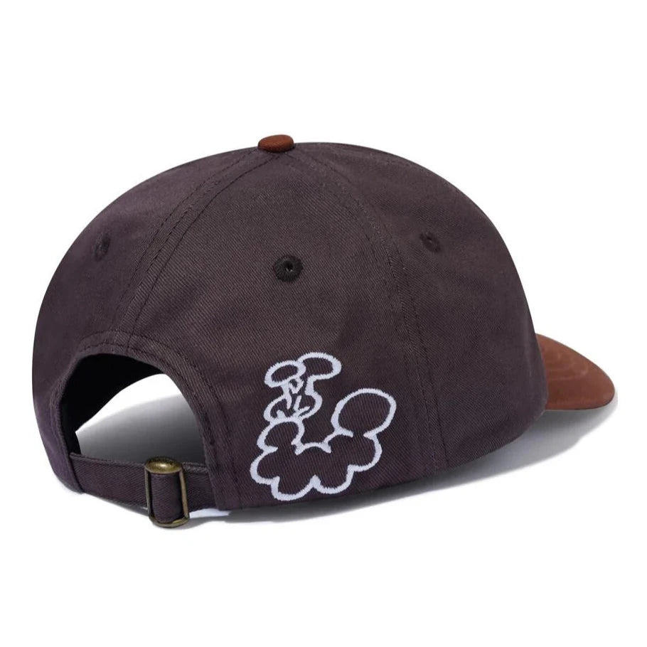 BUTTER BUGS 6 PANEL CAP - REDWOOD / RUST