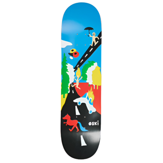 Polar Oskar Rozenberg Beautiful Day Skateboard Deck 8.0