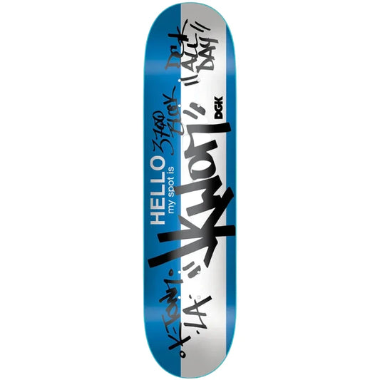 DGK "My Spot Is Jkwon" Deck 7.9