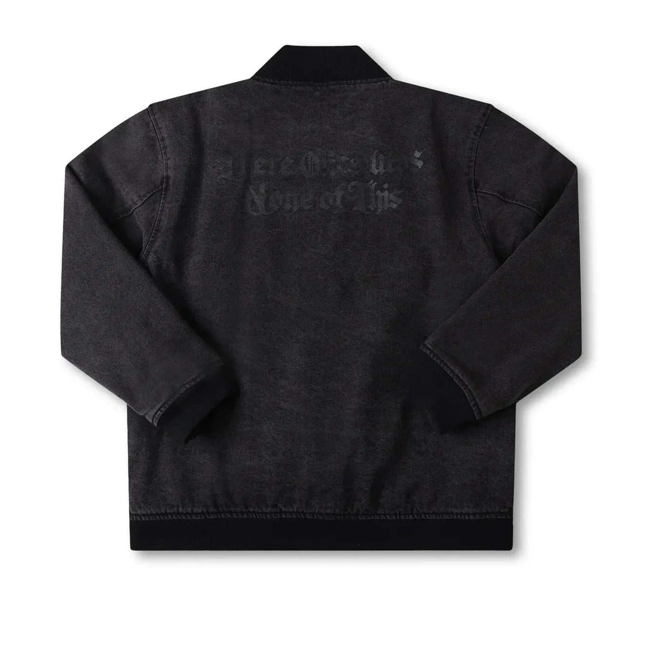 Former AG Varsity Jacket Denim