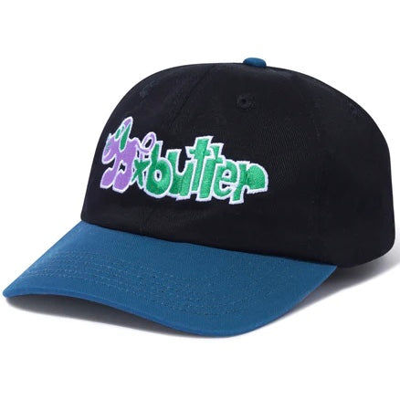 Butter Goods Pooch 6 Panel Cap Black/Teal