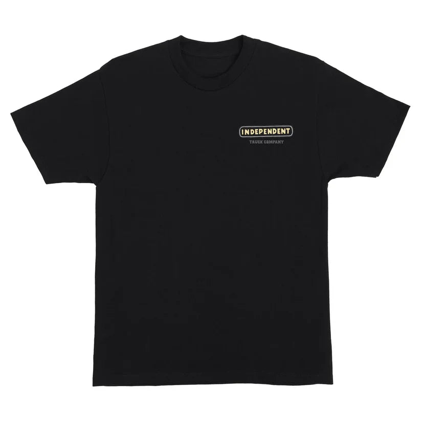 Independent ITC Stained S/S Heavyweight Tee Black