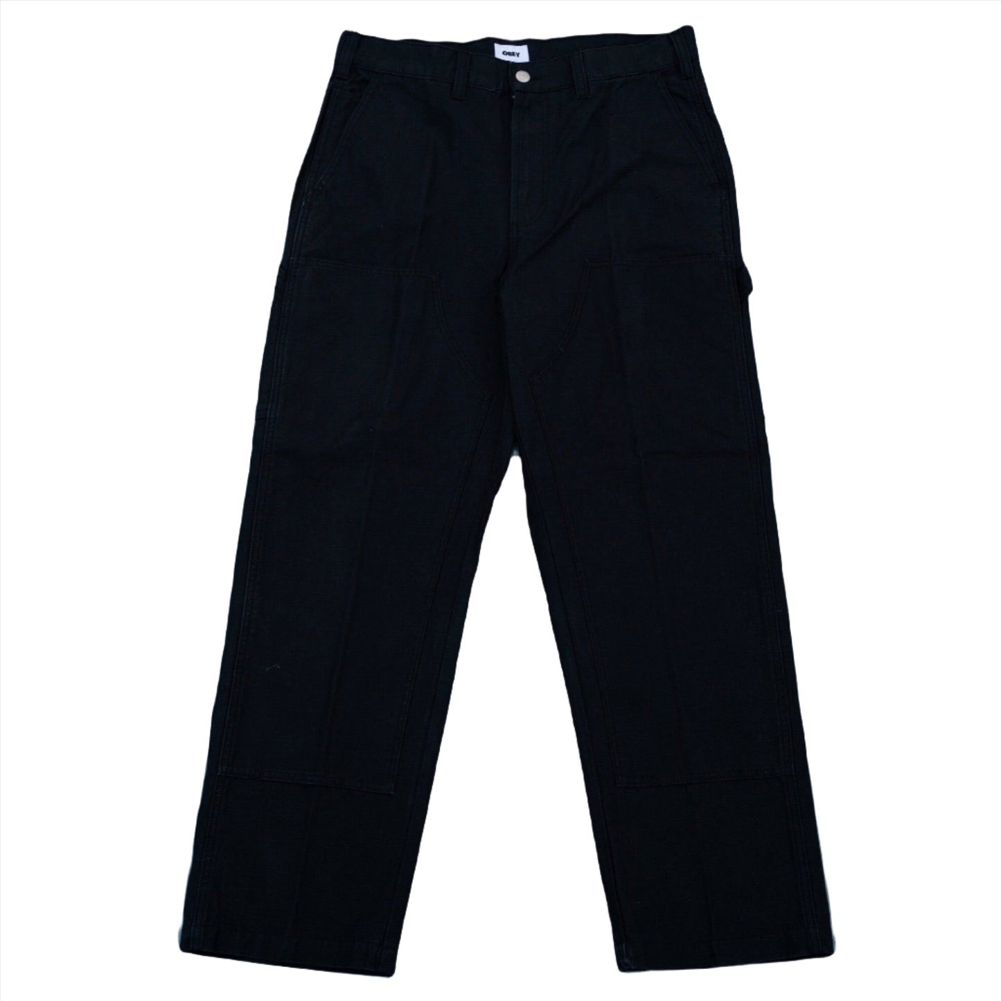 Obey Big Timer Twill Double Knee Pants Black – Brooklyn Projects