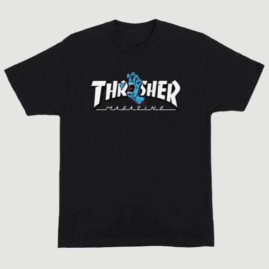 Santa Cruz X Thrasher Screaming Logo T-Shirt