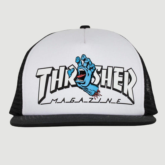 Santa Cruz X Thrasher Screaming Logo Trucker Hat