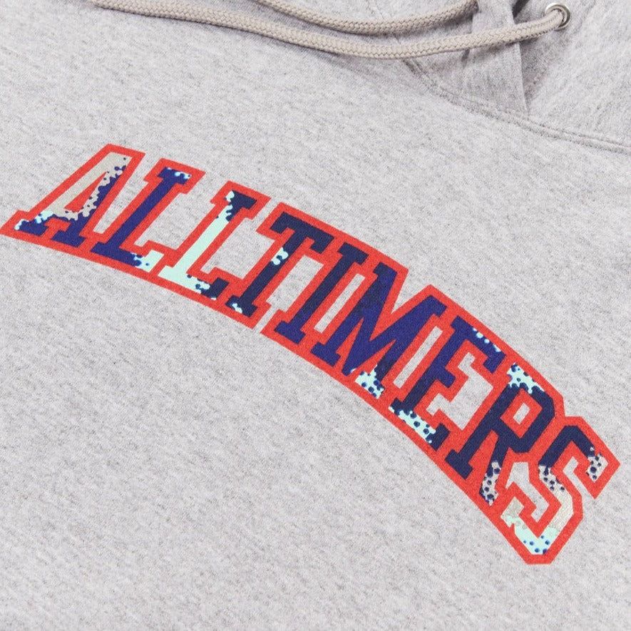 Alltimers City College Hoodie Heather Grey Brooklyn Projects