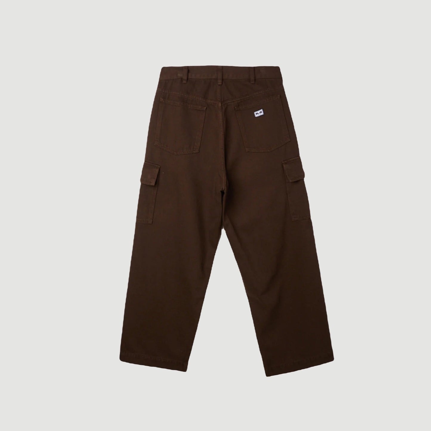 Obey Giant Parachute Cargo Pants Brown