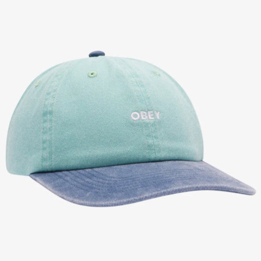 Obey Pigment 2 Tone 6 Panel Hat Surf Spray