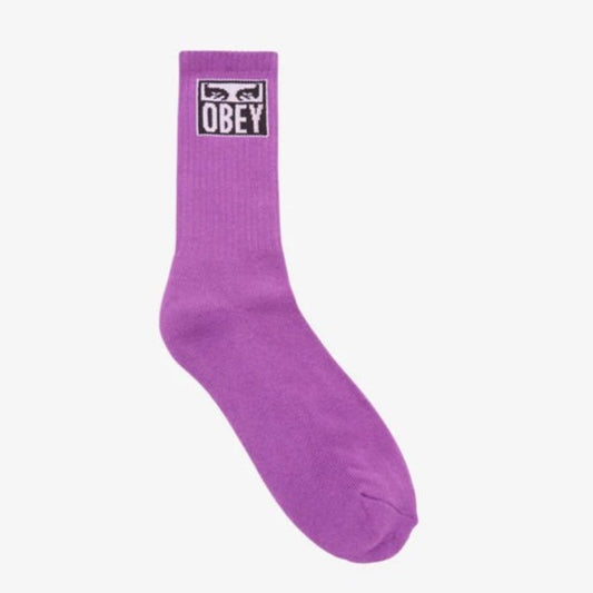 Obey Eyes Icon Dewberry Socks